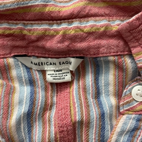 American Eagle button up - Picture 2 of 2